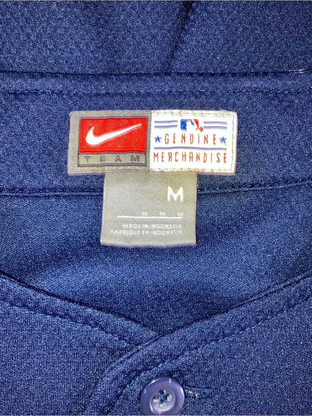 Nike New York Yankees MLB Team Genuine Merchandise Stitched Jersey Men Medium